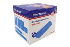 Detectaplast detect. pleister waterafstotend blauw 19x72mm